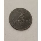 2 сантима 1928 года