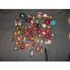 Новогодние ёлочные игрушки родом из СССР 70 шт.(лот 05).С рубля.