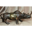 Статуэтка Носорог Бронза