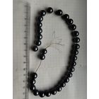 Бусы винтажные гематит
