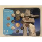 КАНАДА Набор 14 монет 25 центов и 1 доллар 2007 - 2010 Олимпиада в Ванкувере в буклете