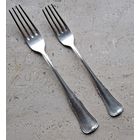 Вилка столовая посеребренная клеймо 90 WMF Patent Германия ХХ век, 2 штуки.