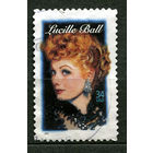 Киноактриса Люсиль Болл. США. 2001. Полная серия 1 марка