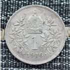 Австрия 1 крона 1916 год. Серебро. Предложи свою цену или обмен! Y