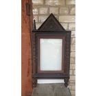 Деревянная рама (клад) для иконы в красный угол, дерево, есть утраты элементов, большая