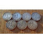 ТОРГ! 50 копеек 1924! 7 штук! СОСТОЯНИЕ! Полтинники! ВОЗМОЖЕН ОБМЕН !