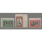 1939 Канада ** Королевский визит, серия 3 марки, Британские колонии.