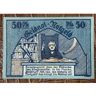 Нодгельд 50 пфеннигов 1921 год. Шмёлльн. Веймарская республика