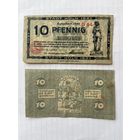 Нотгельд 10 пфеннигов. Кёльн. Веймарская республика - 04 (2)