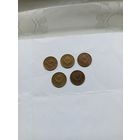 Набор монет СССР 1к.