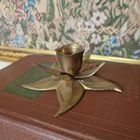Подсвечник латунный