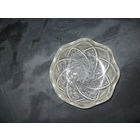 Лот 152 Салатница-конфетница хрустальная. "Нёман" БССР. Диаметр 13см, высота 5см