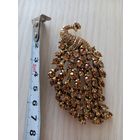 Брошь павлин