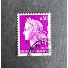 Марка Франция 1966 год Стандарт
