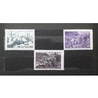 КНДР(Сев.Корея) 1967г. Серия 3 марки.Антияпонская борьба корейских партизан.Обоз.В зимних окопах.Подрыв моста.**