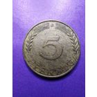 Германия ФРГ 5 пфеннингов 1950 D