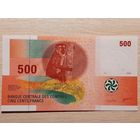 Коморы (Коморские острова возле Африки) 500 франков 2006. Полимер. UNC.