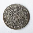 5 злотых, 1934 год. Ядвига. VF.