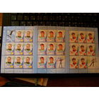 Беларусь 2010 Медалисты Ванкувер Спорт Олимпиада 3 листа **