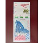 Аргентина 200 песо 2016 UNC