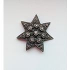 Брошь. Семиконечная звезда.