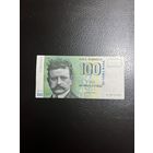 Финляндия 100 марок 1986 г. P-115a(1). XF