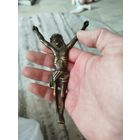 Накладное распятие,бронза