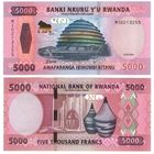 Руанда 5000 франков 2024 год UNC