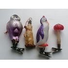 Ёлочные игрушки СССР в реставрацию