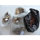 На УДАЧУ. 25 монет - АМЕРИКА, ЕВРОПА, АЗИЯ. Из мешка. (Возможны повторы).