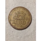 1000 донгов Вьетнам 2003 год