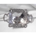 Конфетница Орешница 21 х 14 см Серебрение