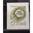 Польша 1990 Флора цветы самоклейка