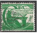 Ирландия. 300 лет со дня смерти М.Оклери. Музыкант. 1944г. Mi#95.