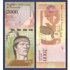 Венесуэла, 2000 боливаров 2016 г., P-96b, UNC