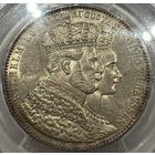 1 талер 1861 Пруссия. MS-62 PCGS