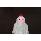 Новогодняя елочная игрушка, из СССР "Снегурочка", тонкое стекло.