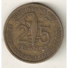 Того 25 франк 1957
