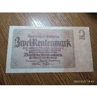 Германия 2 рентмарки 1937