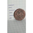 С 1 РУБЛЯ ! Монета 2 Танга Бухара 1918 год Алим -Хан