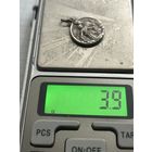 Старинный кулончик в посеребрении