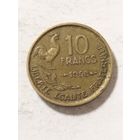 Франция 10 франков 1958