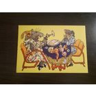 Открытка,басня Михалкова