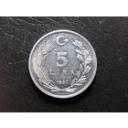 Турция 5 лир, 1987. С 20 копеек. Распродажа коллекции. Смотрите другие лоты.