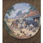 Тарелка настенная, коллекционная.Bradex. Royal Doulton.