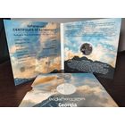 Грузия, 5 лари 2025 г, KM#131 (памятная - 30 лет лари, в капсуле, в буклете), BUNC