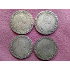 Монета РУБЛЬ 1745, 1746, 1754, 1756 г. Елизавета Российская Империя (копия)