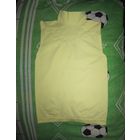 Бесшовное итальянское белье! Эластичная майка топ Meri с "рваным" декором, р.42. Новая.