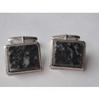 Запонки серебро 875 СССР Клеймо. Вес 17.7 г