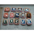 Олимпиада 80. Москва-80 11 шт (нет фехтование,гандбол,борьба)